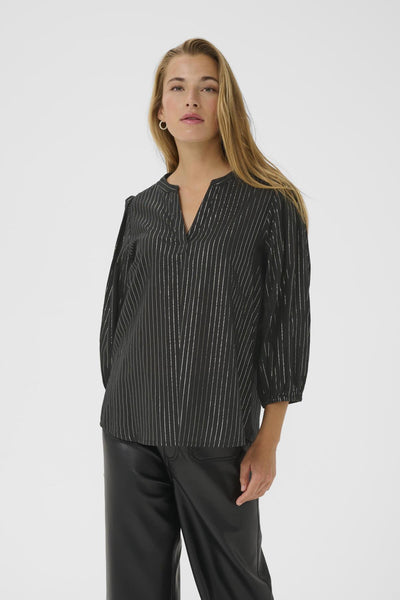 KAluise Blouse Black Deep - 100121 - 10511016 Thumbnail