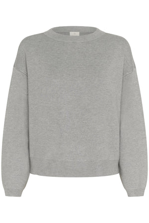 KAmalina Knit Pullover NO Grey Melange - 100123 - 10511110