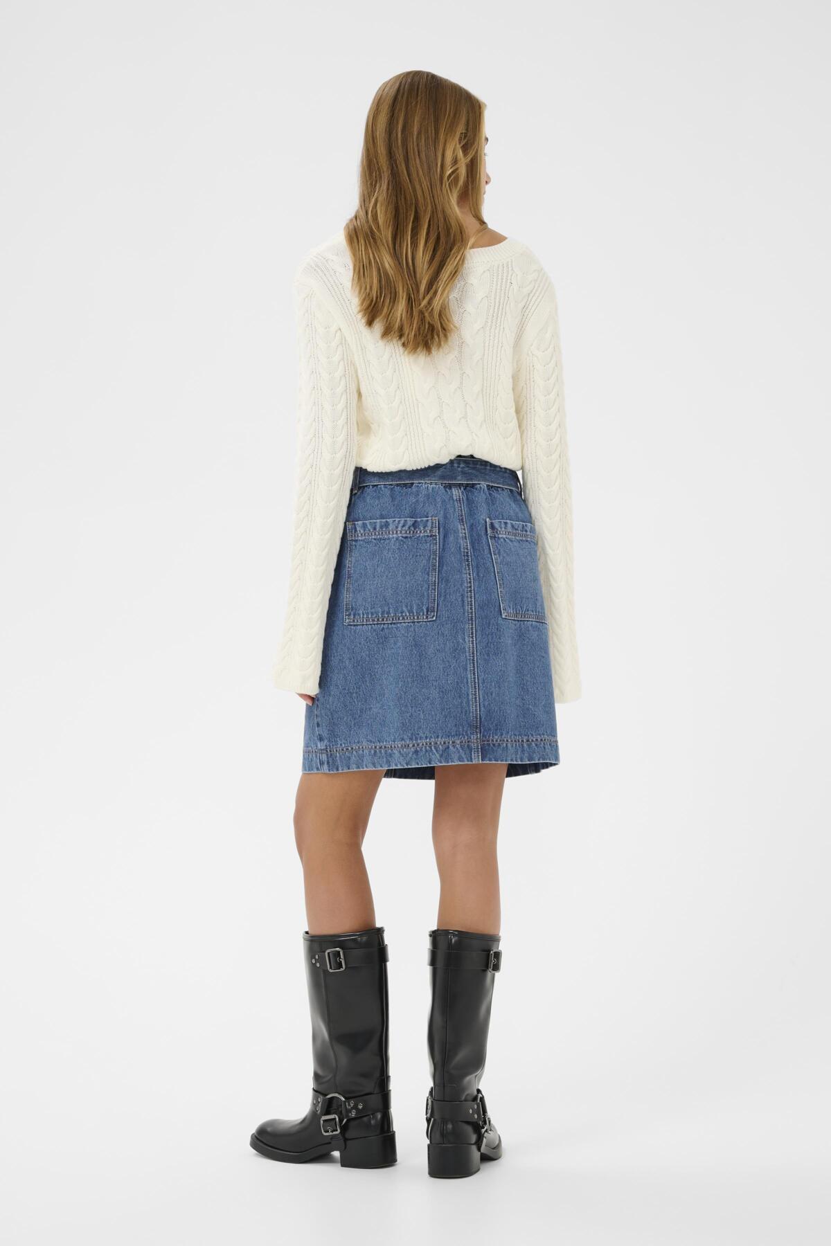 KAklara Denim Skirt Blue Denim - 108809 - 10511112