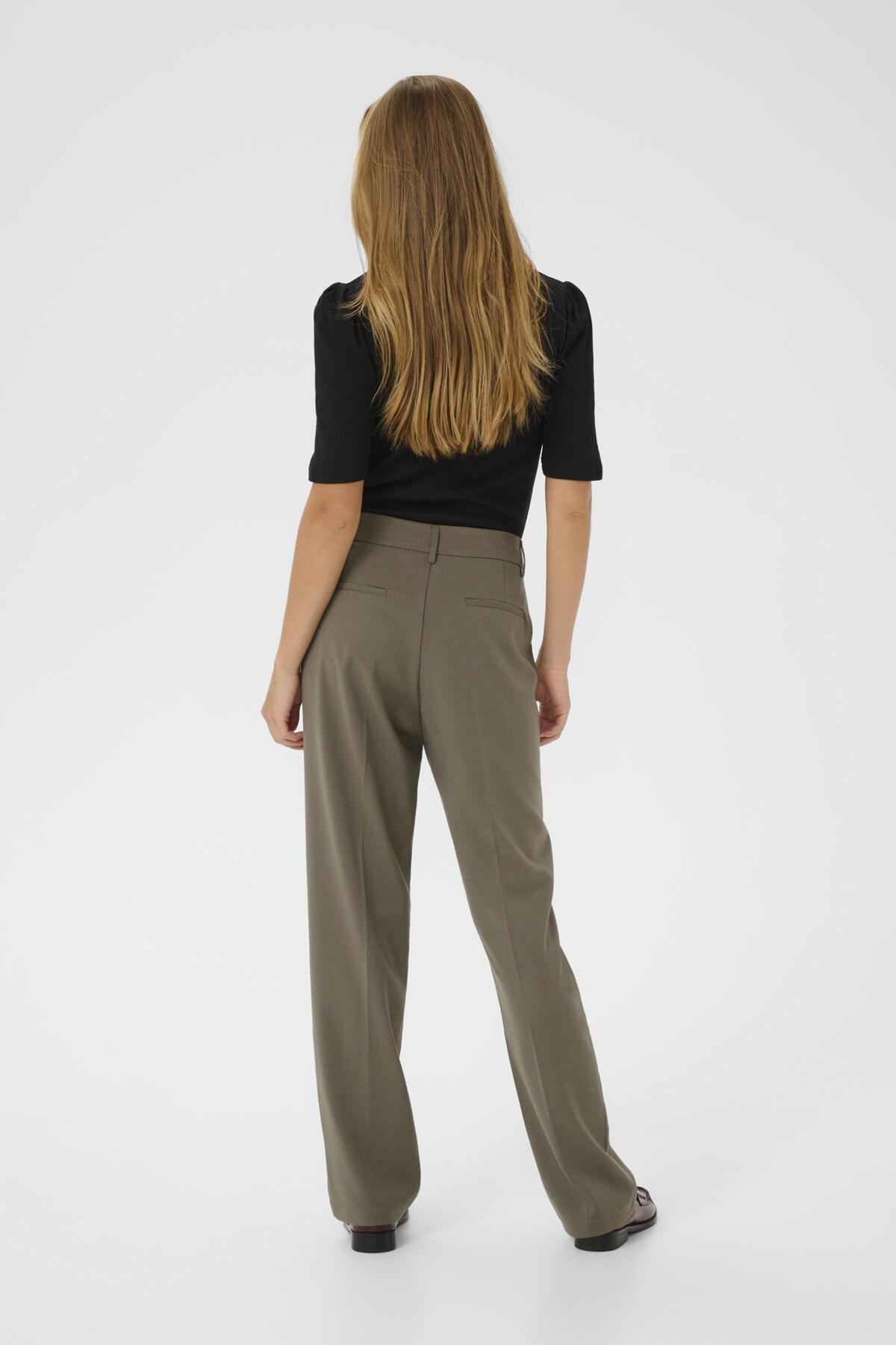 KAmerle Button Pants FL Morel - 10511297