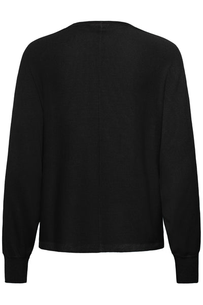 KAlizza Wing Sleeve Cardigan N Black Deep - 100121 - 10512024 Thumbnail