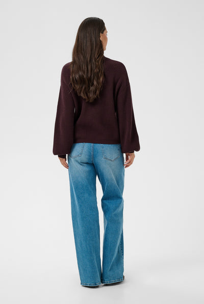 KAbarbara Rollneck Pullover Fudge - 191619 - 10512087 Thumbnail