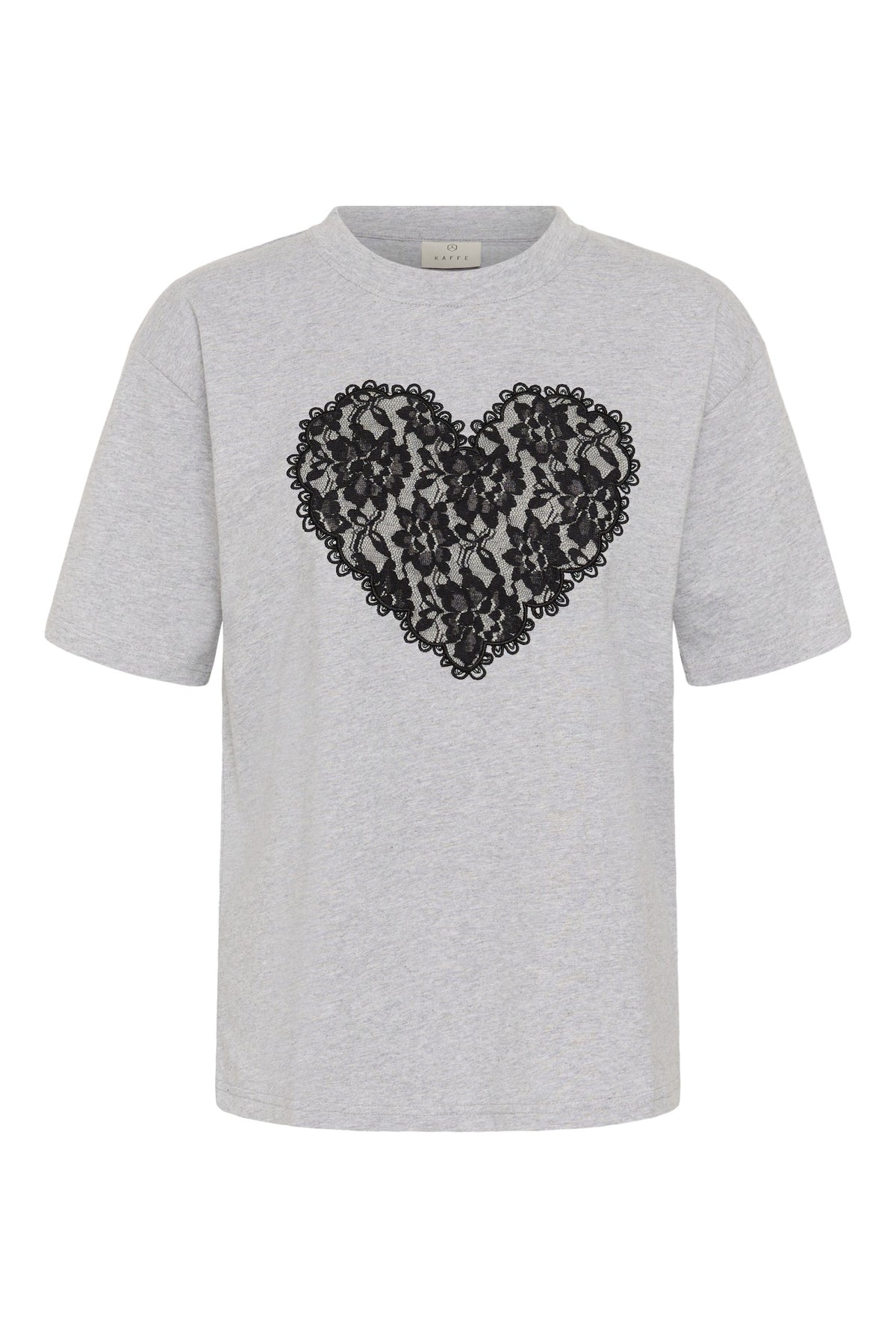 KAgloria T-Shirt Grey Melange - 100123B - 10512122