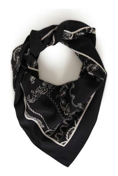 KAgardenia Scarf Black/Turtledove Scarf Print - - 10512184 Thumbnail