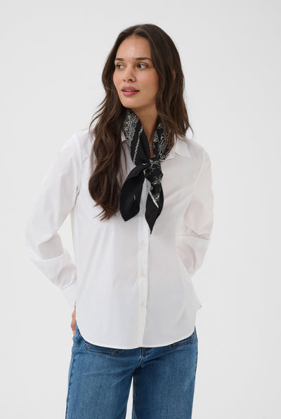 KAgardenia Scarf Black/Turtledove Scarf Print - - 10512184 Thumbnail