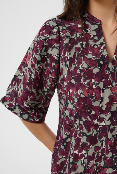 KAsirena Blouse Fudge Abstract Animal - 109785 - 10512211 Thumbnail