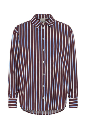 KAgavina Shirt Fudge/Chalk/Provance - 109921 - 10512227