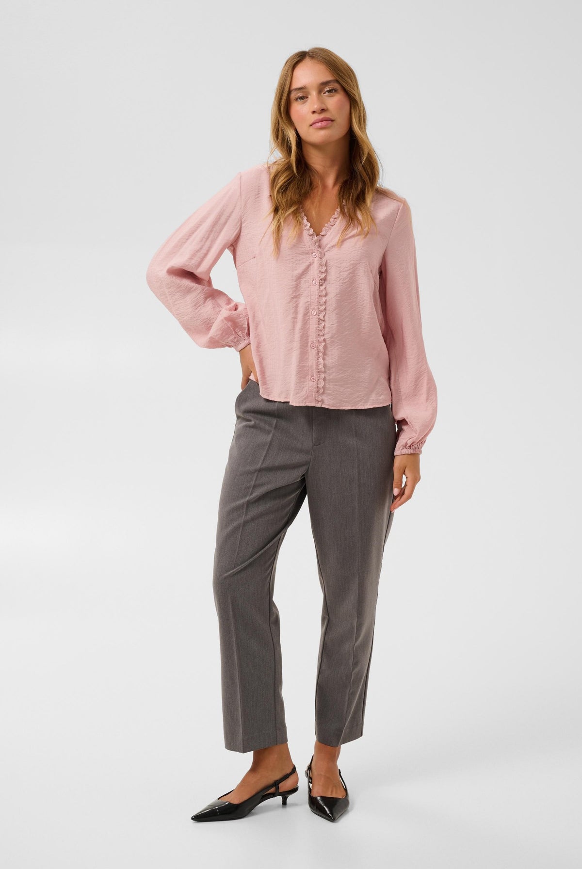 KAsollie blouse Pale Mauve - 151607 - 10512368