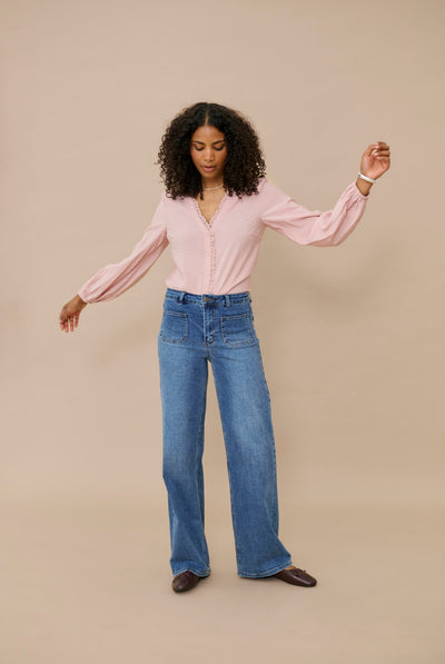 KAsollie blouse Pale Mauve - 151607 - 10512368 Thumbnail