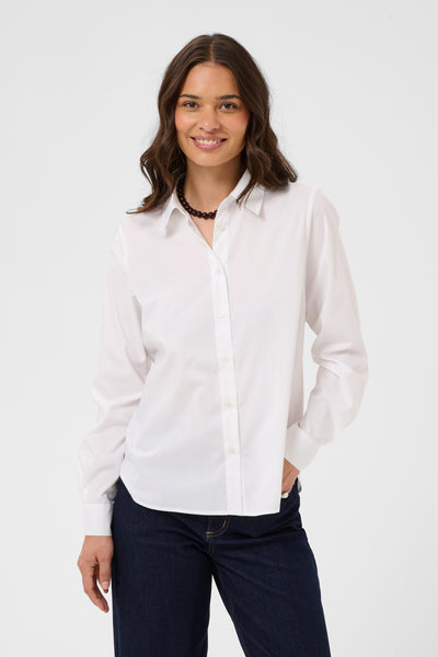 KAgeorgia Shirt Optical White - 110601 - 10512535 Thumbnail