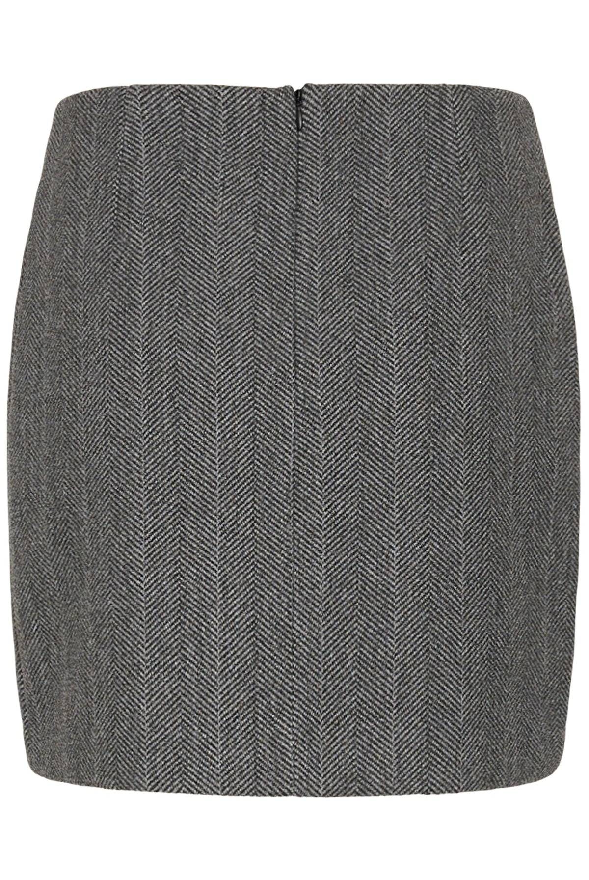 KAlaury Pencil Skirt Grey Herringbone - 1000058 - 10512568