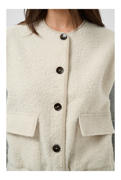 KAleona Vest Whisper White Melange - 110701 - 10513144 Thumbnail