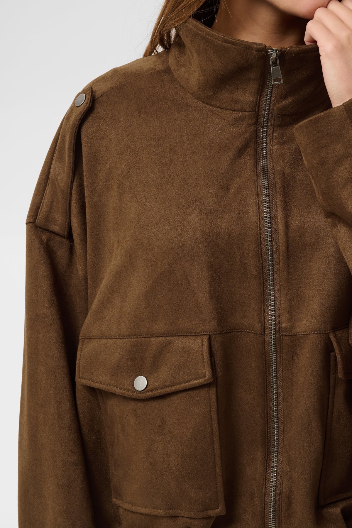 KAaster Faux Suede Bomber Jack Partridge CC - 1000820 - 10513202