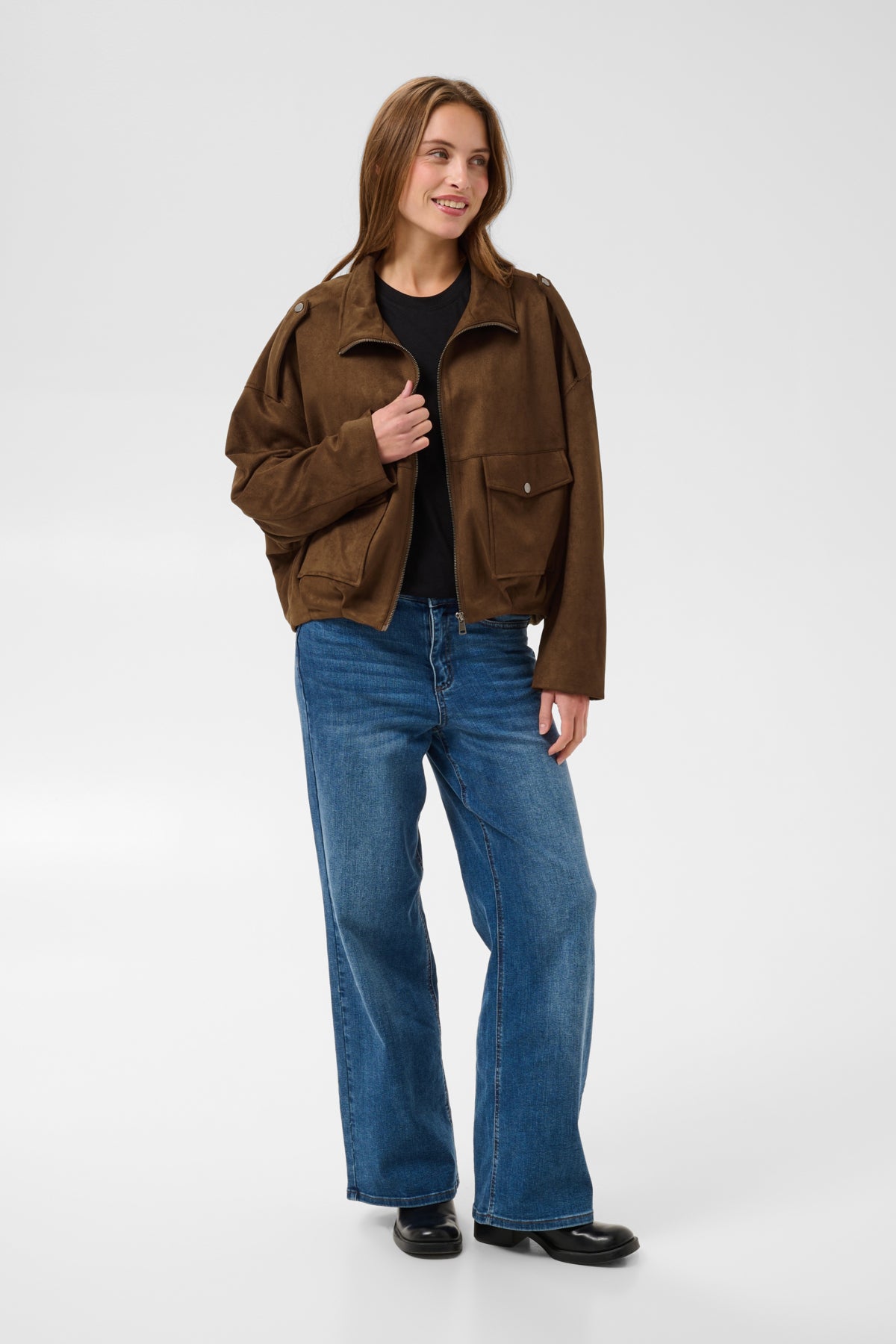 KAaster Faux Suede Bomber Jack Partridge CC - 1000820 - 10513202