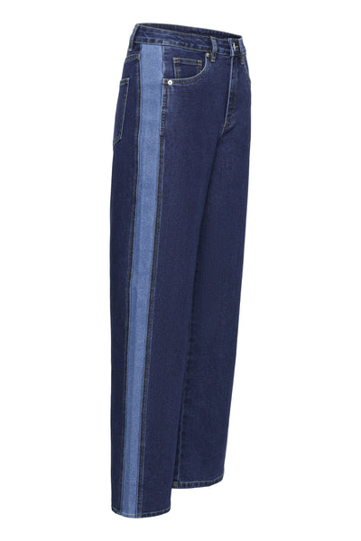 KAsandra High Waist Jeans Medium Blue Denim - 10552390 Thumbnail