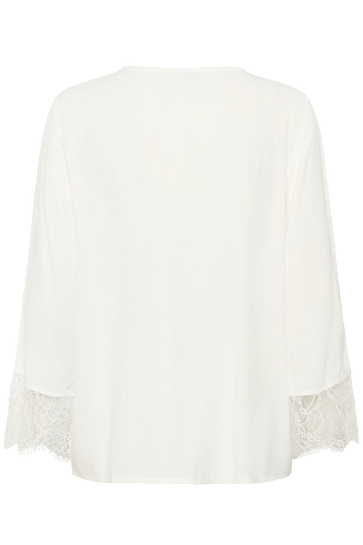 KAapril Lace Blouse Chalk - 10552481