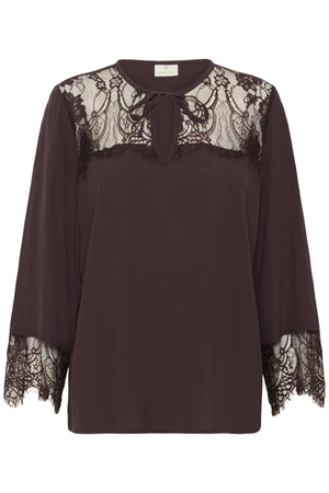 KAapril Lace Blouse FUDGE - 10552481