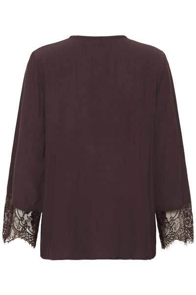KAapril Lace Blouse FUDGE - 10552481 Thumbnail