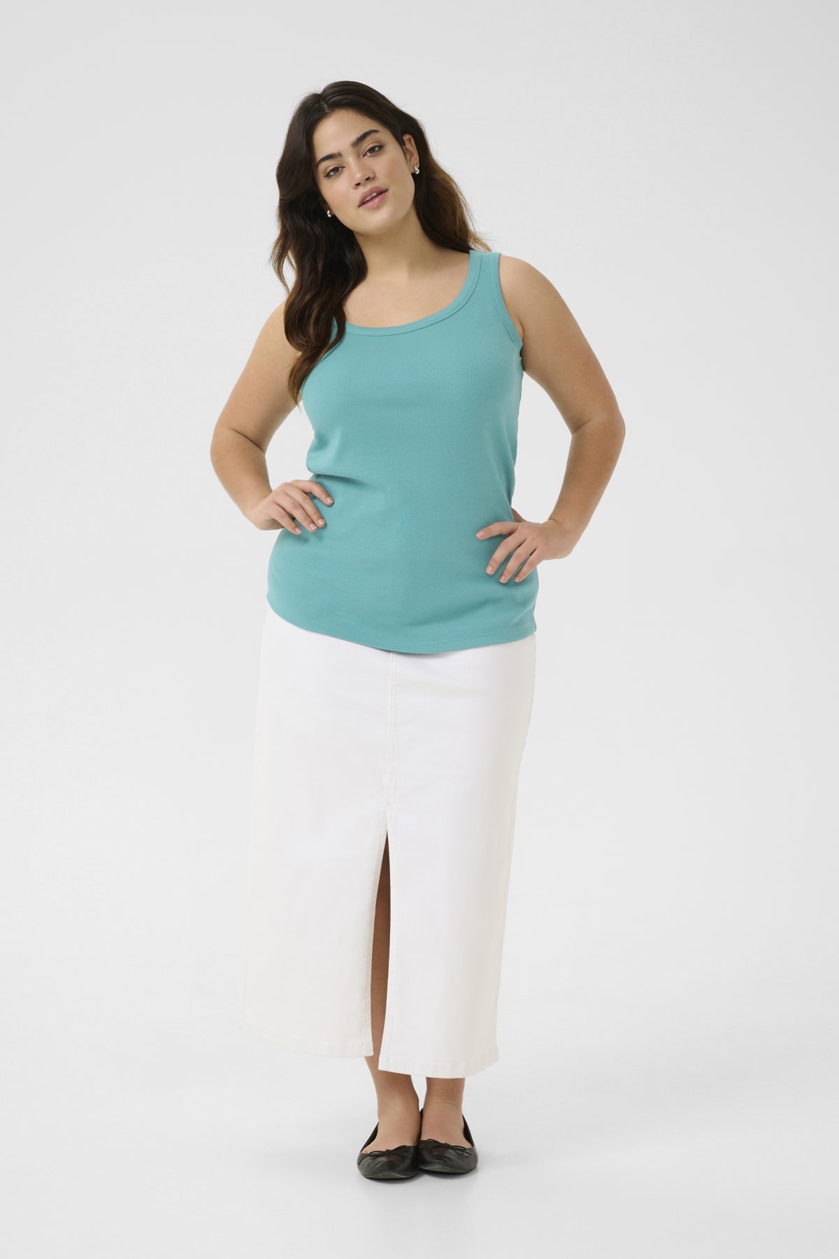 KCcarina Tank Top Teal - 10581396