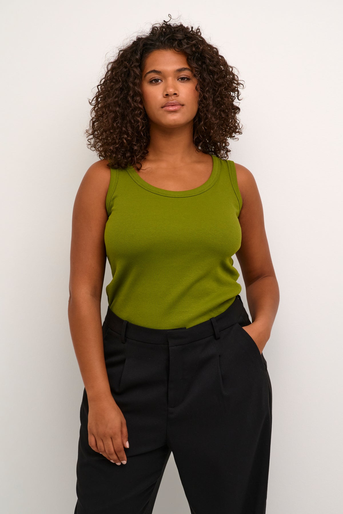 KCcarina Tank Top Calla Green