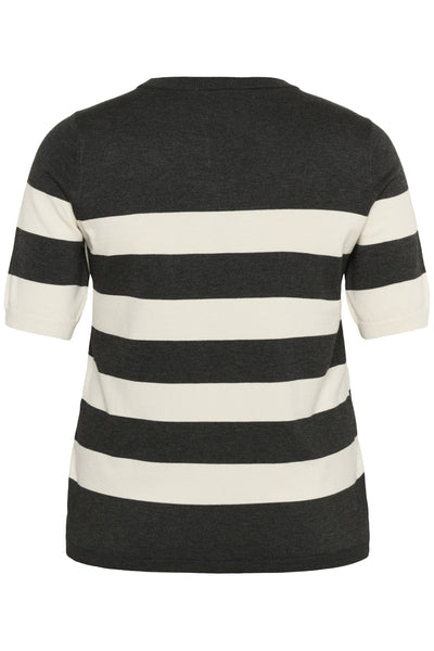 KAlizza Striped Knit DGM/Turtledove Wide Stripe - 10508410 Thumbnail