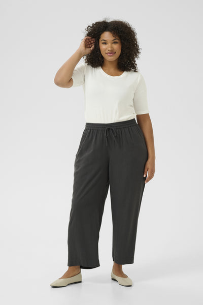 KCmille Cropped Pants Black Oyster - 10583098 Thumbnail