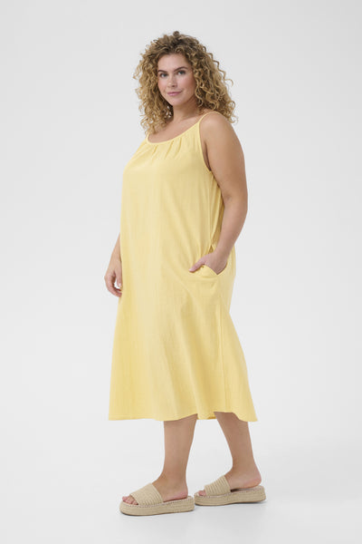 KCpaula Strap Dress Straw - 10583284 Thumbnail