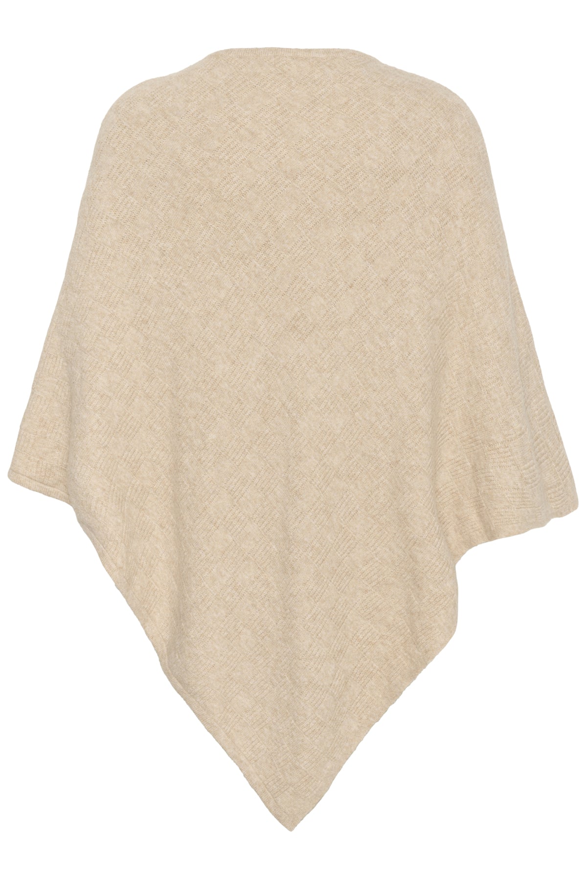 KCjenny Knit Poncho Feather Gray Melange