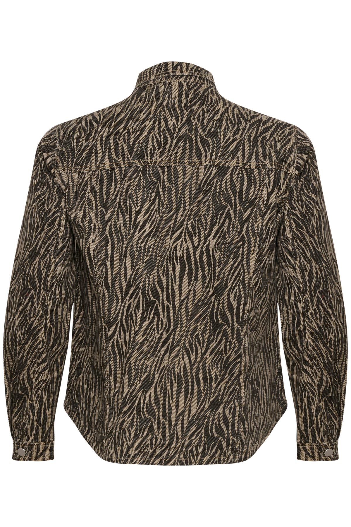KCleonoma Denim Shirt Feather Gray / Black Animal - 10583409