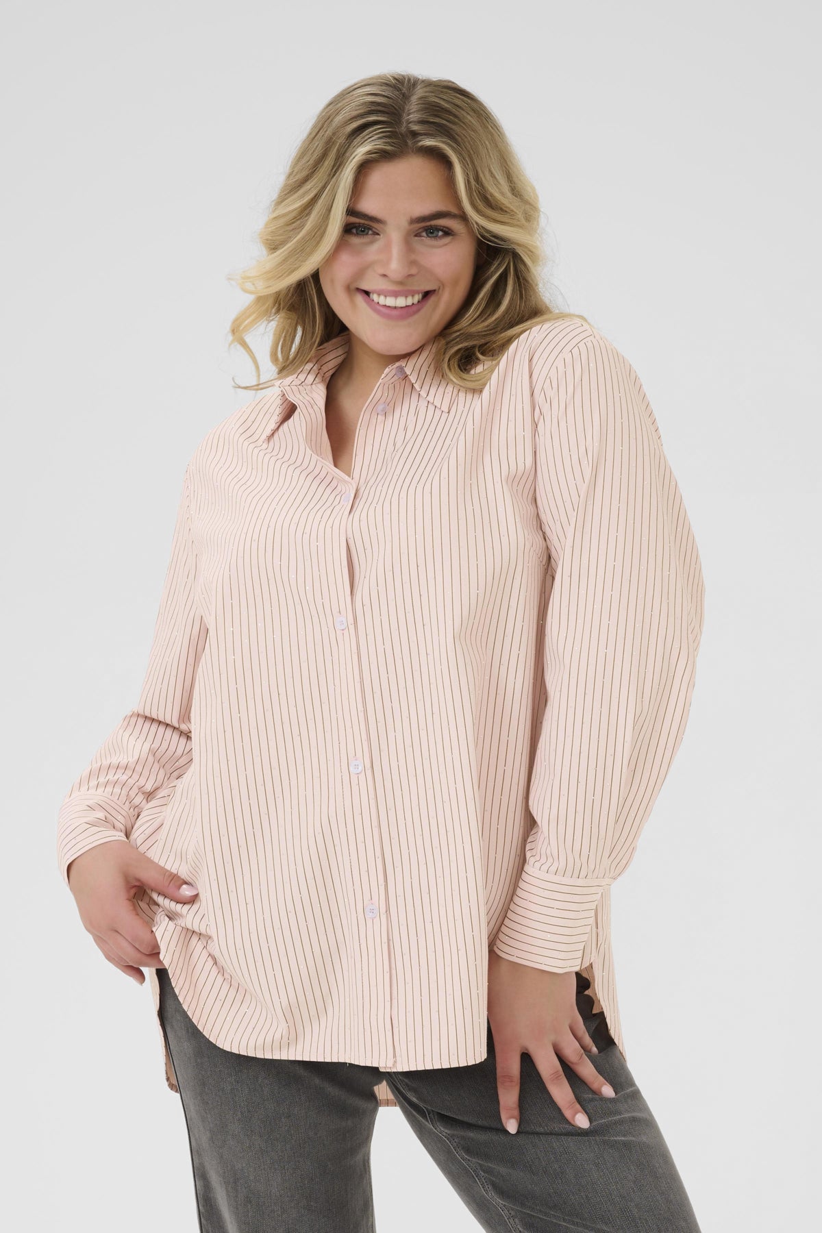 KCvicta Shirt Lotus Stripe - 10583587