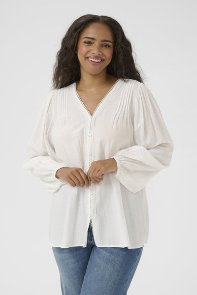 KCmirana Blouse Chalk - 10583615 Thumbnail