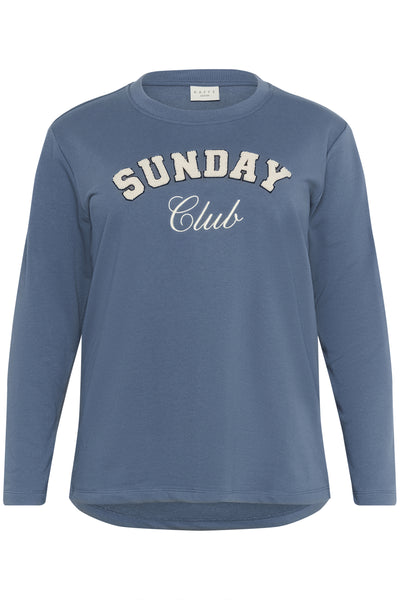 KCeliza Sweatshirt Bering Sea/Club Embd. - 10583639 Thumbnail