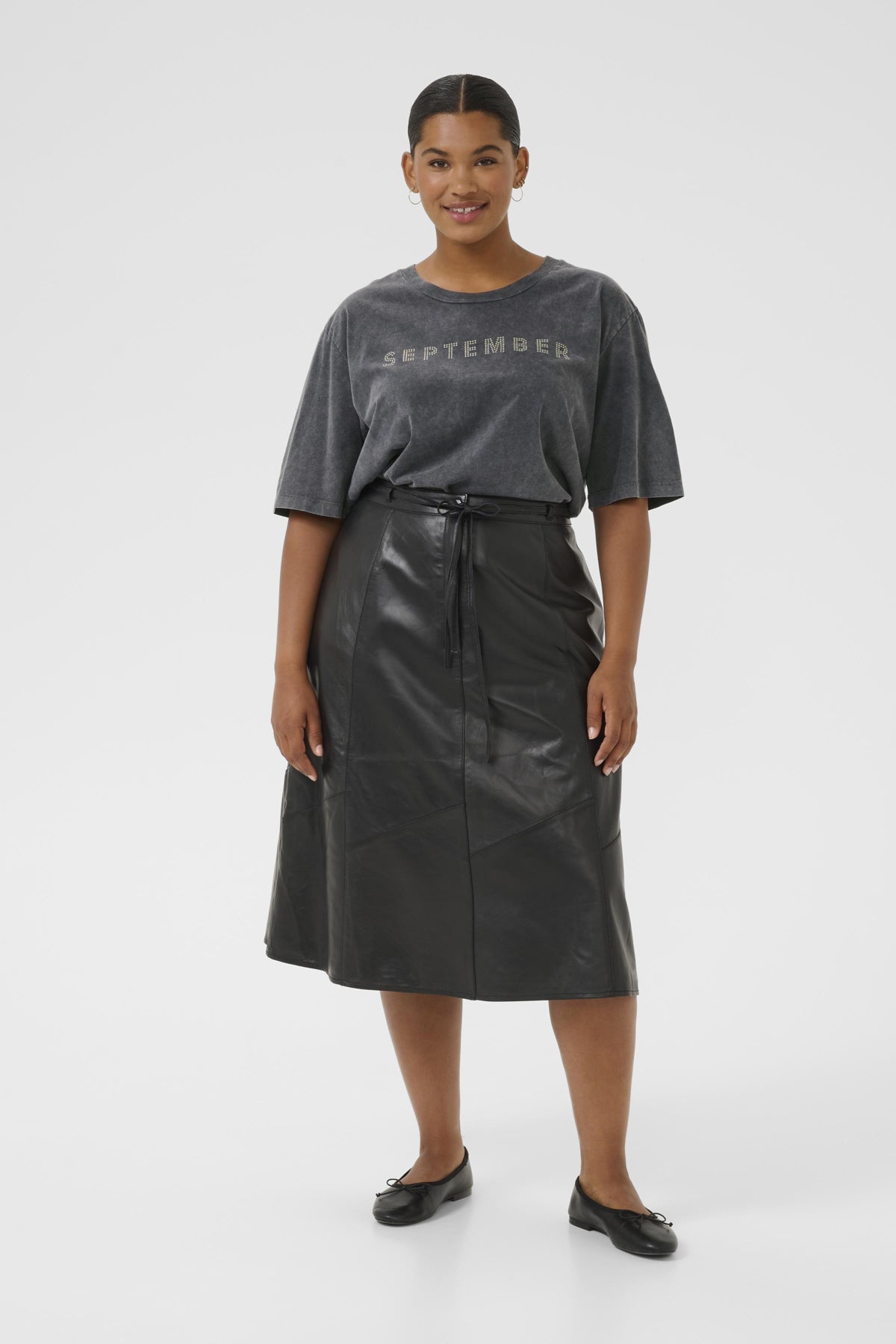 KCserina T-Shirt Washed  dark grey - 10583679