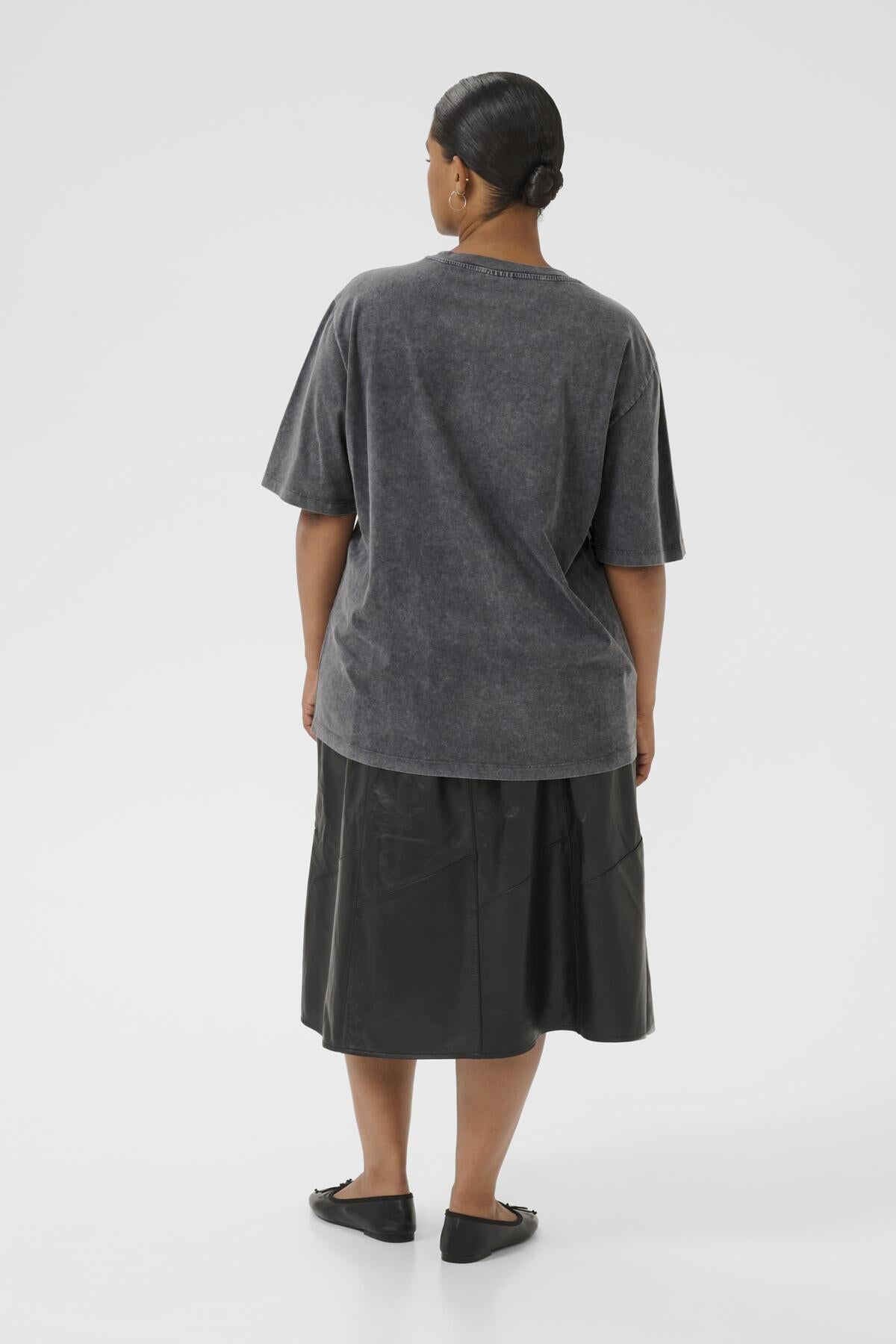 KCserina T-Shirt Washed  dark grey - 10583679