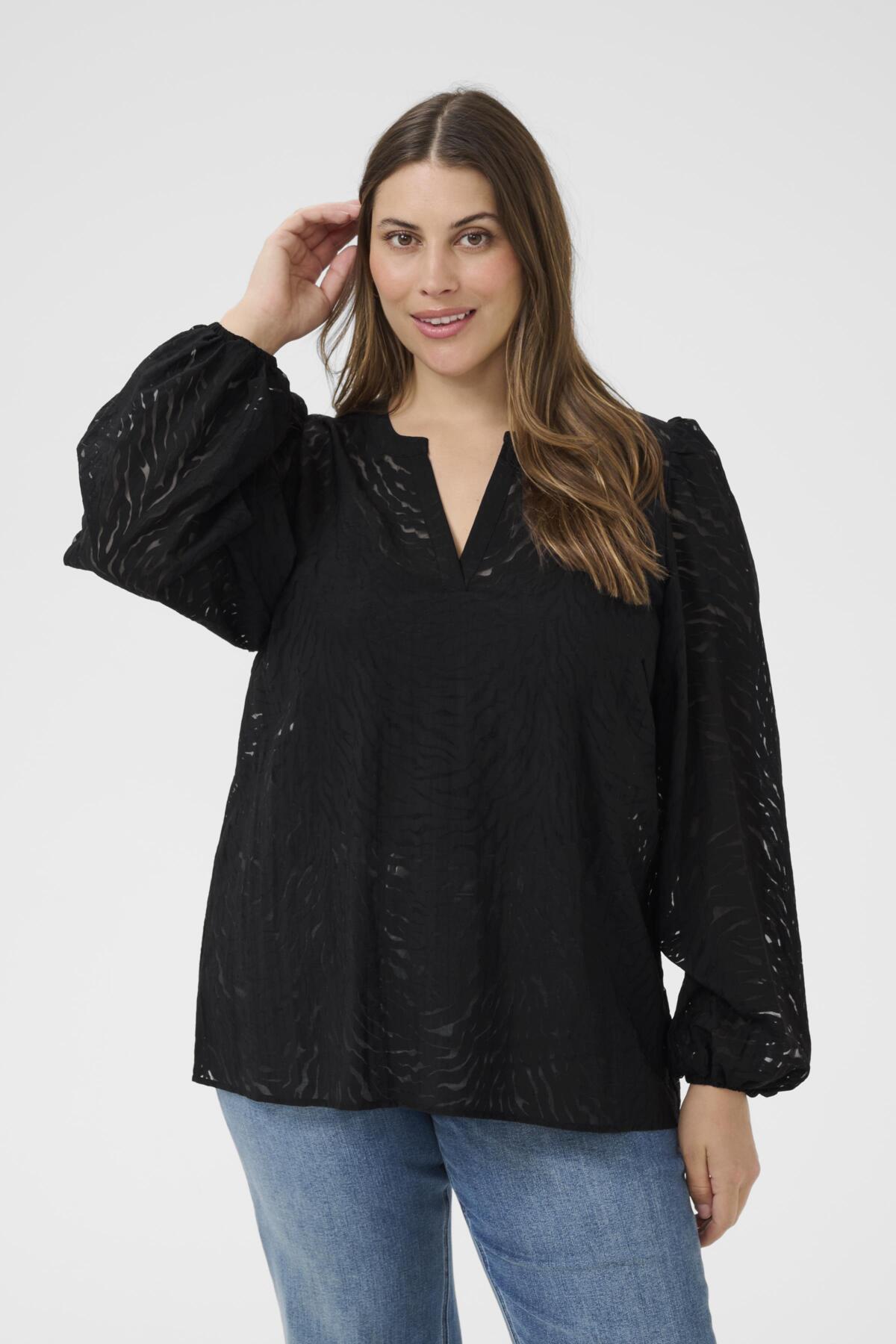 KCvianna Blouse Black deep - 10583682