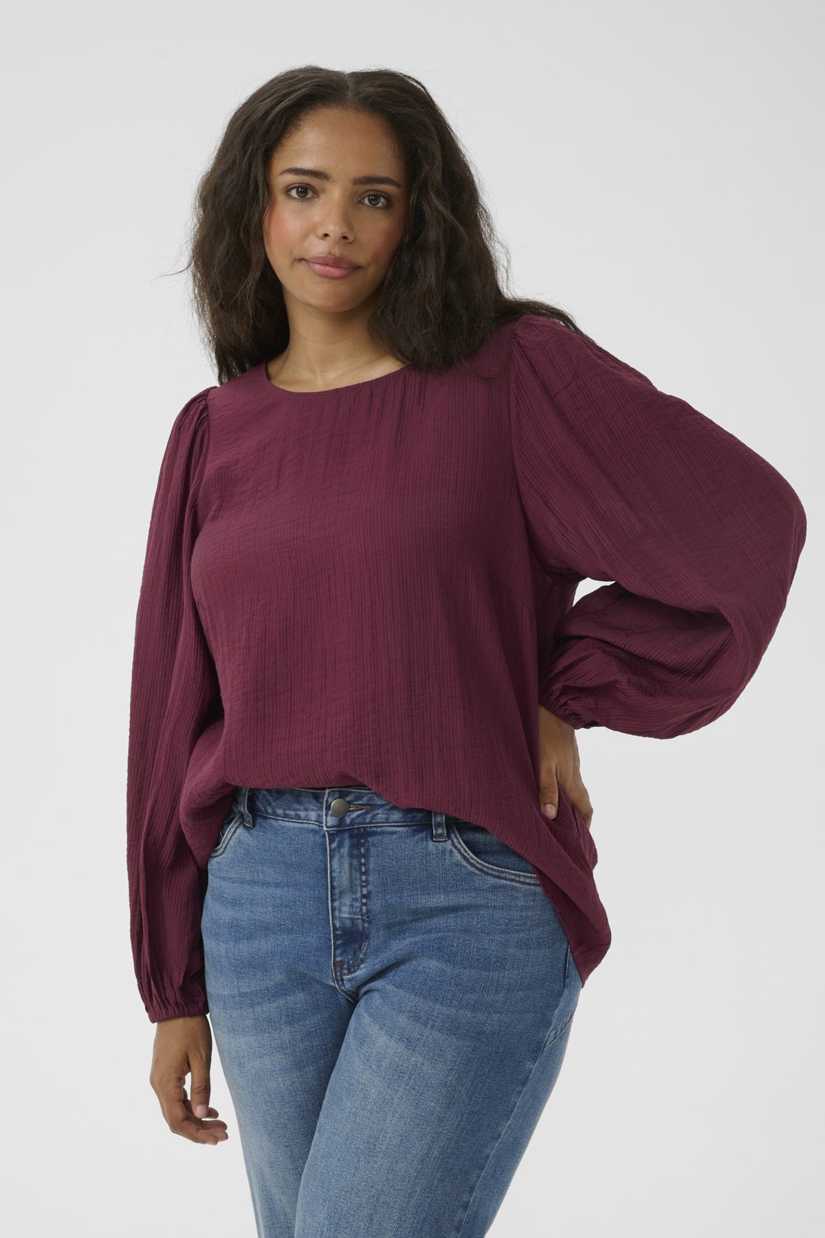 KCviva Blouse Windsor Wine - 10583705