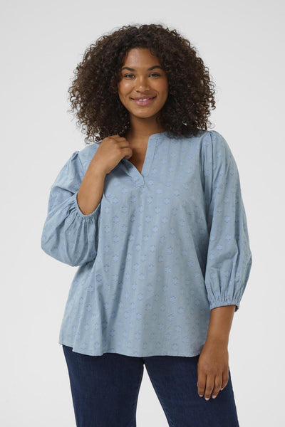 KCloulou Blouse 3/4 SL Windward Blue - 10583706 Thumbnail