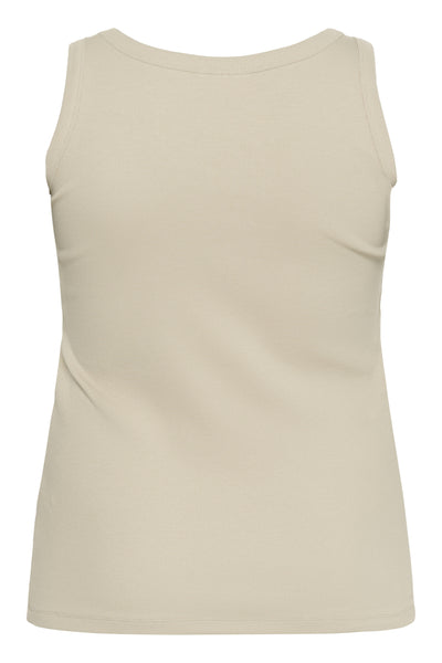 KCcarina Rhinestone Tank Top Feather Gray Thumbnail