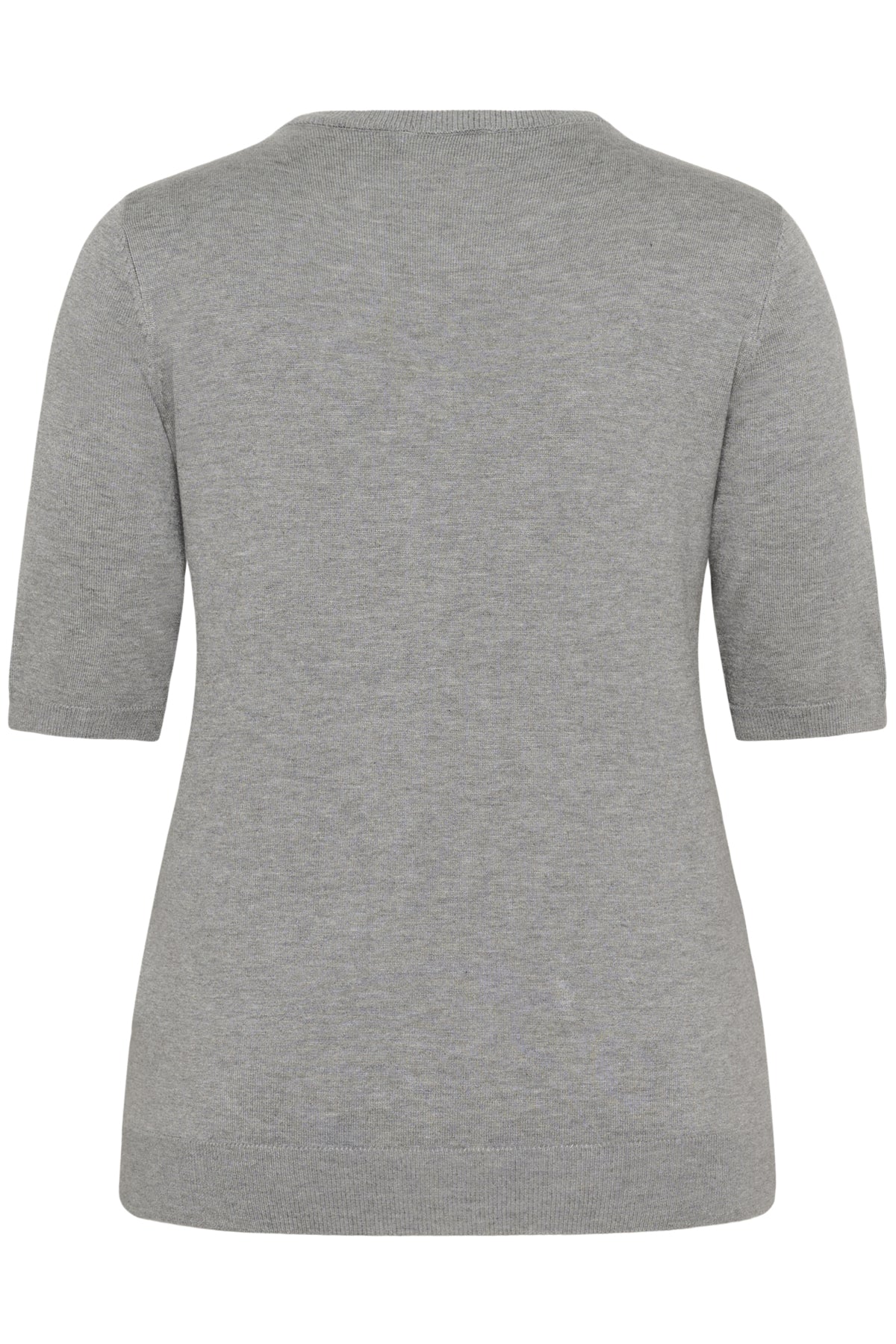 KCcarla Knit Pullover Grey Melange - 10583769