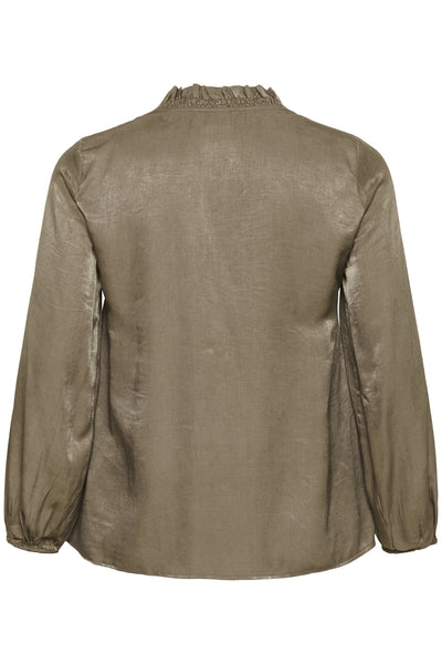 KCmilia Blouse Morel - 190808 - 10583774 Thumbnail