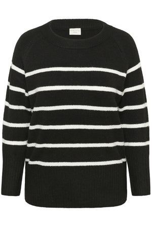 KCerina Knit Pullover Black Chalk Stripe - 108597 - 10583794