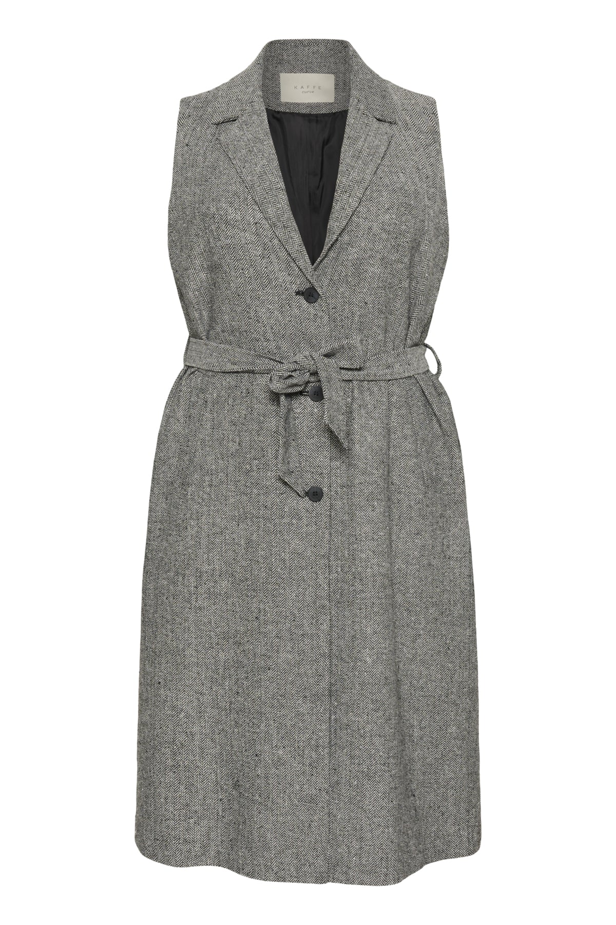 KCthilla Waistcoat Black/Grey Tweed - 108553 - 10583808