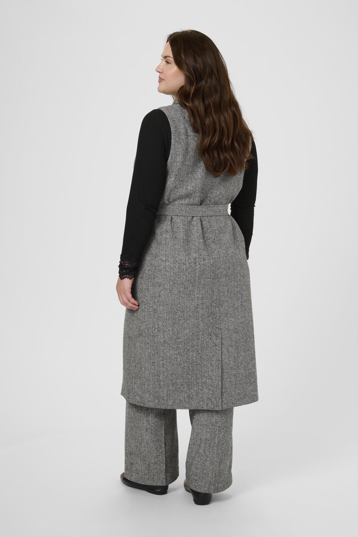 KCthilla Waistcoat Black/Grey Tweed - 108553 - 10583808