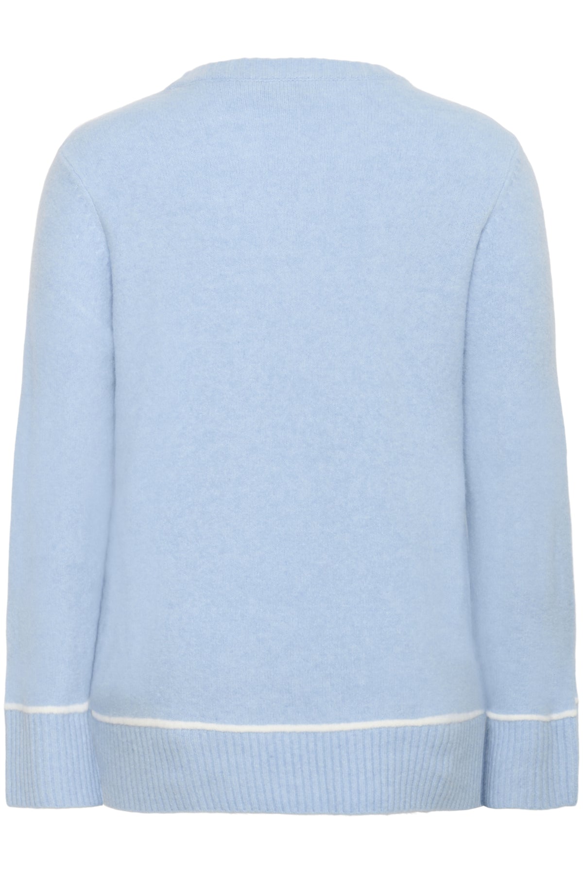 KCjina Knit Pullover Powder Blue Melange - 1442141 - 10583935