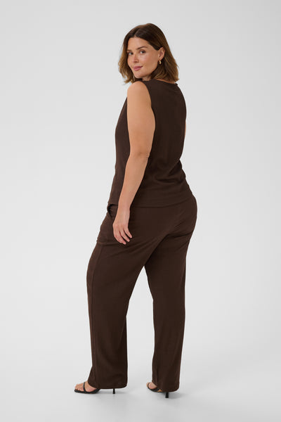 KCkristin Waistcoat Coffee Bean - 190915 - 10584613 Thumbnail
