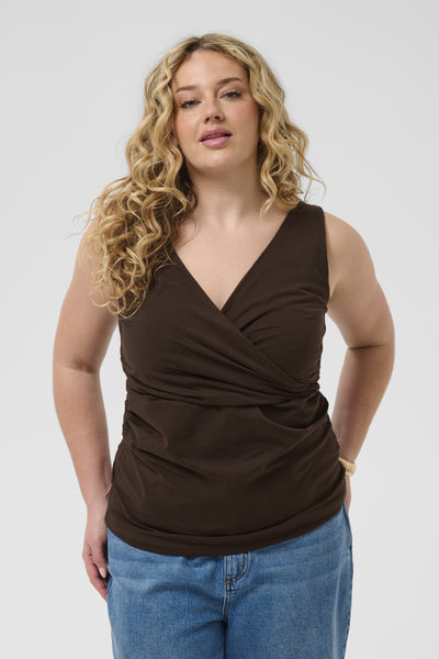 KCofelia Wrap Top Coffee Bean - 190915 - 10584631 Thumbnail