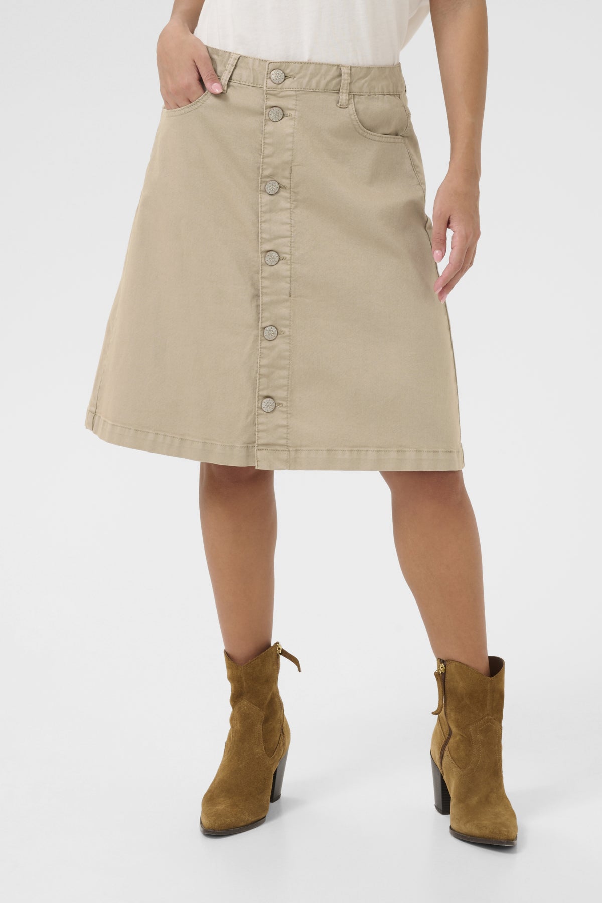 CRAlma Skirt Feather Gray - 151305 - 10609448