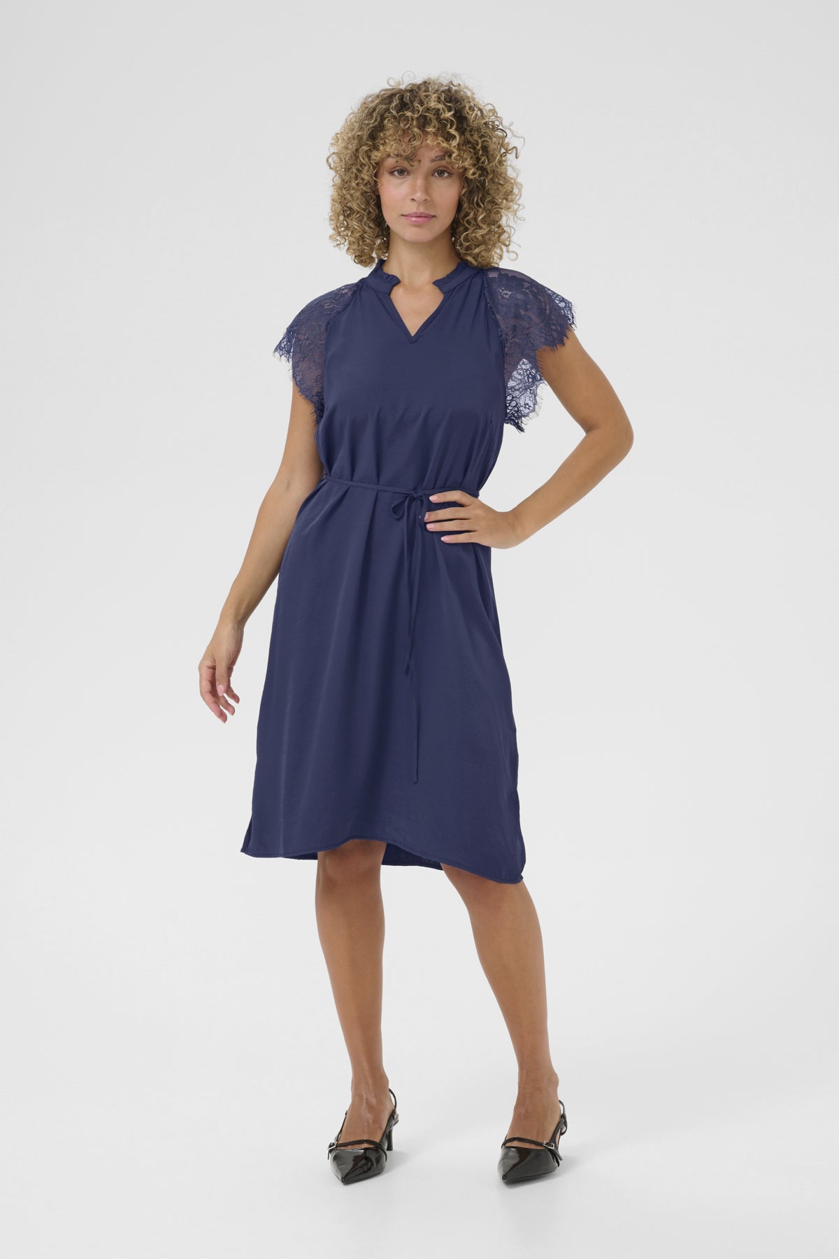 CRNola Lace Dress Ocean Cavern - 10613028