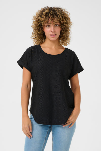 CRMianna Tshirt Pitch Black - 10613089 Thumbnail