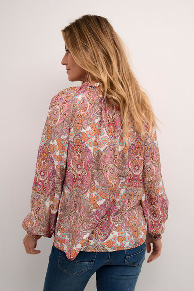 CRAstra Blouse Pink Paisley - 10613115 Thumbnail